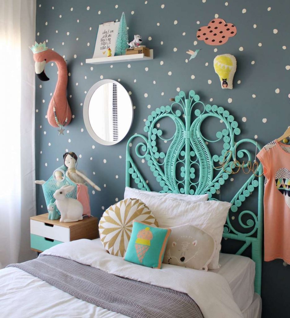 Rattan Kids Room Decor Ideas