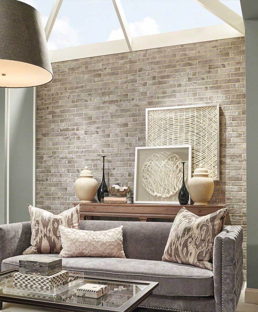 Ways to Style a Living Room with a Brick Wall