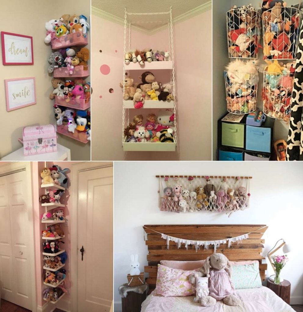 Wall Toy Storage Ideas