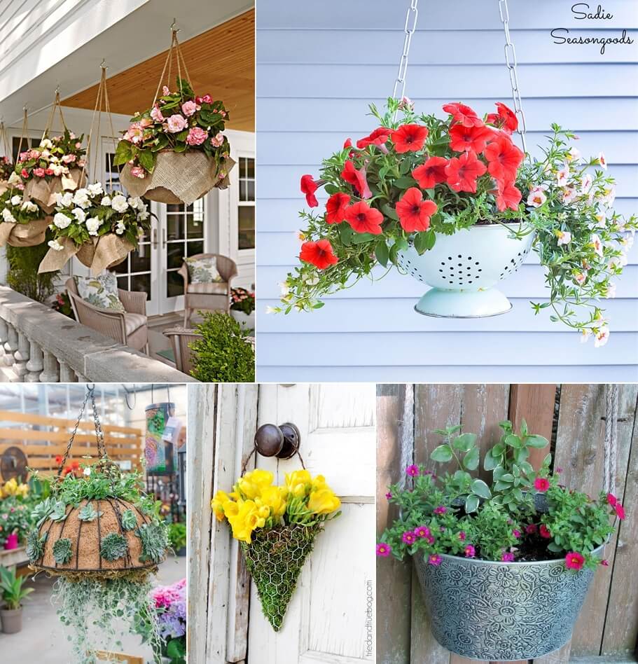 Hanging Flower Basket Ideas