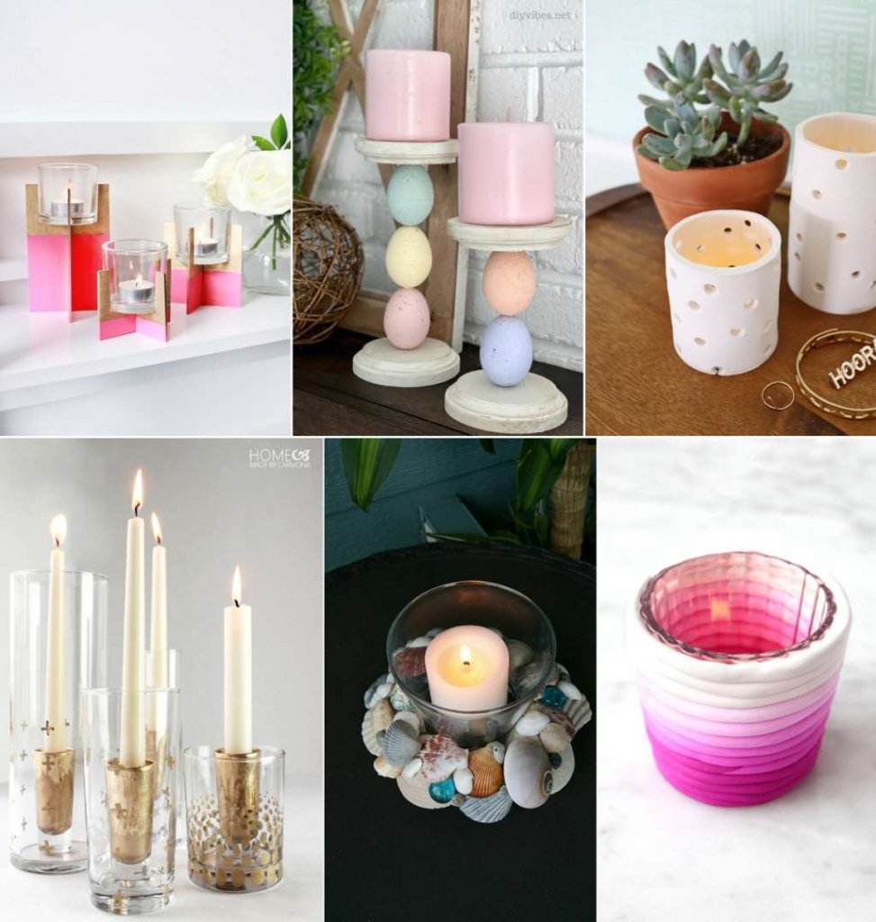 DIY Candle Holder Ideas