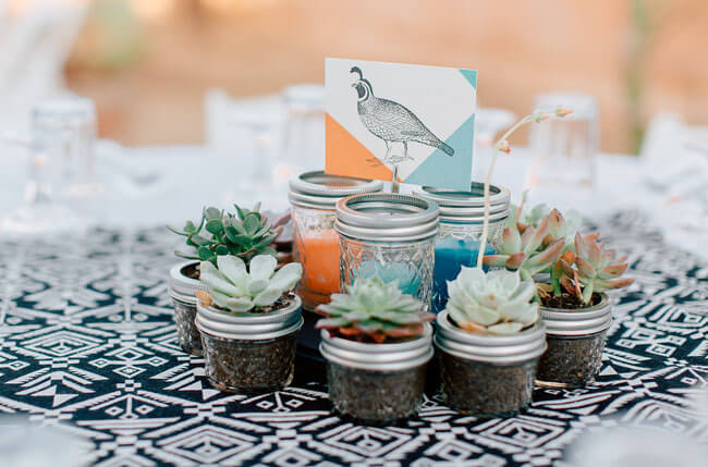 Succulent Centrepiece Ideas