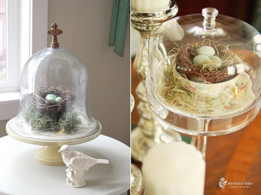 Ways to Style a Glass Cloche