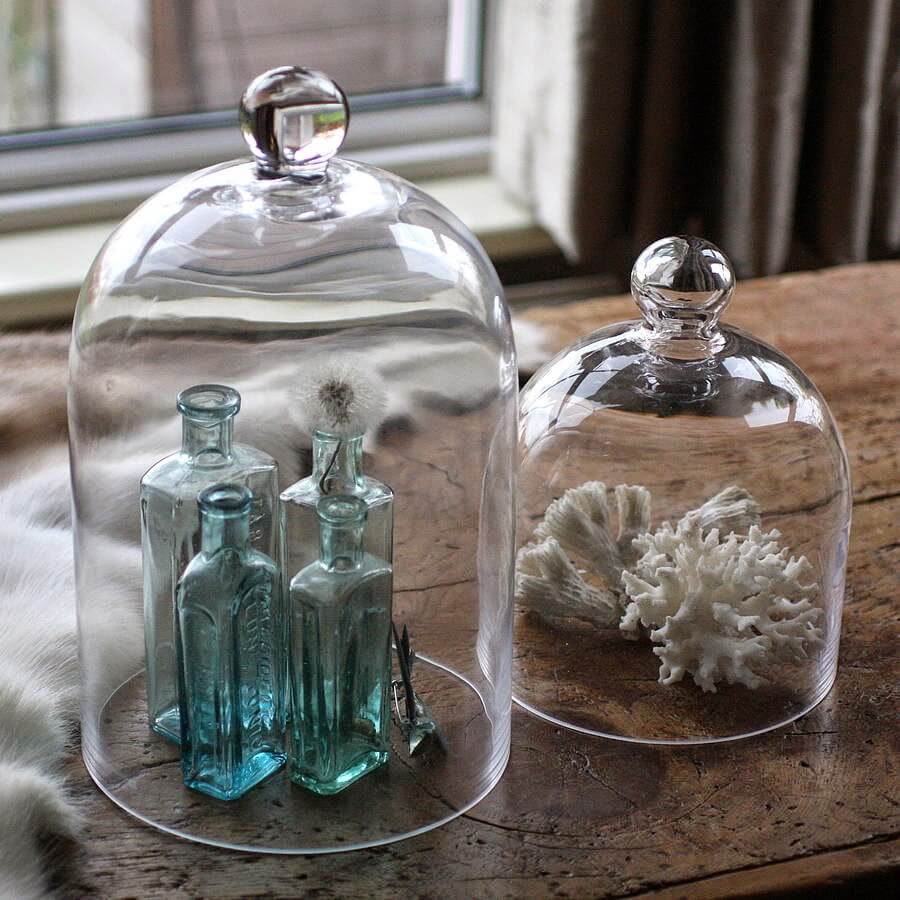 Ways to Style a Glass Cloche