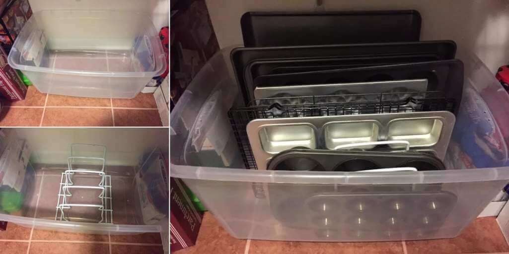 Bakeware Storage Ideas