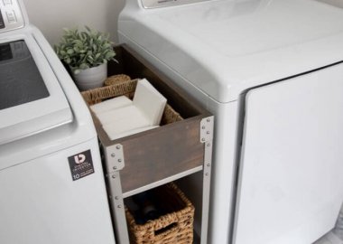 diy laundry room storage ideas