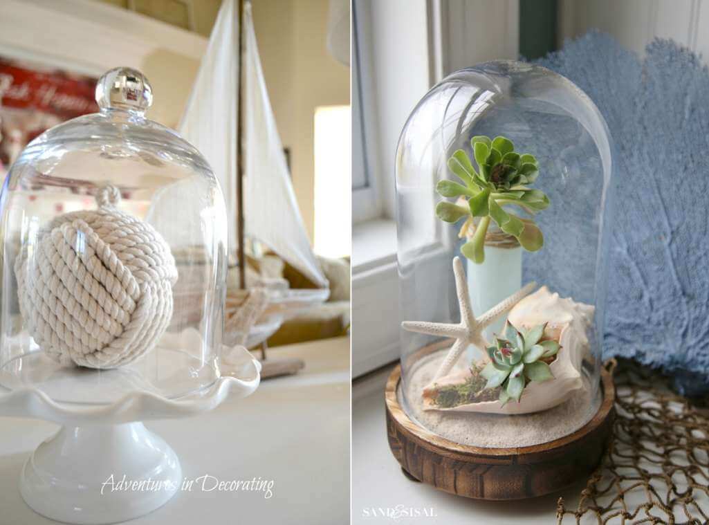 Ways to Style a Glass Cloche