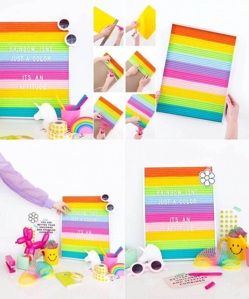 diy rainbow projects 