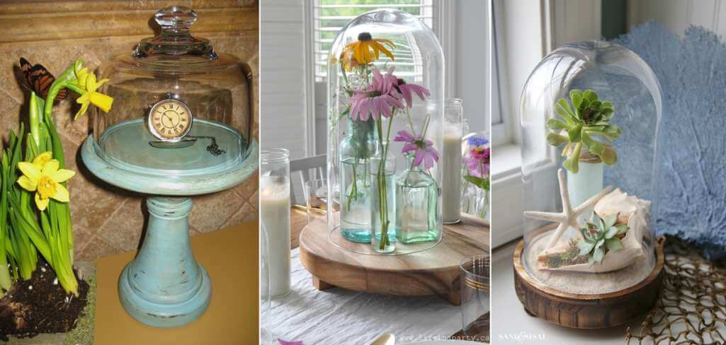 Ways to Style a Glass Cloche