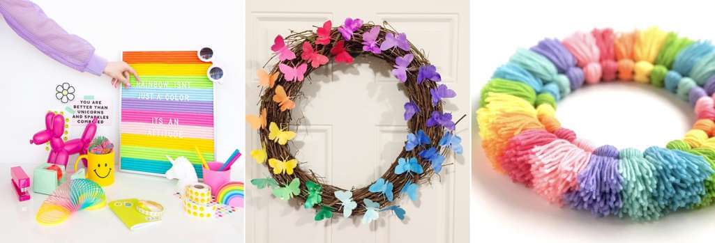 diy rainbow projects 