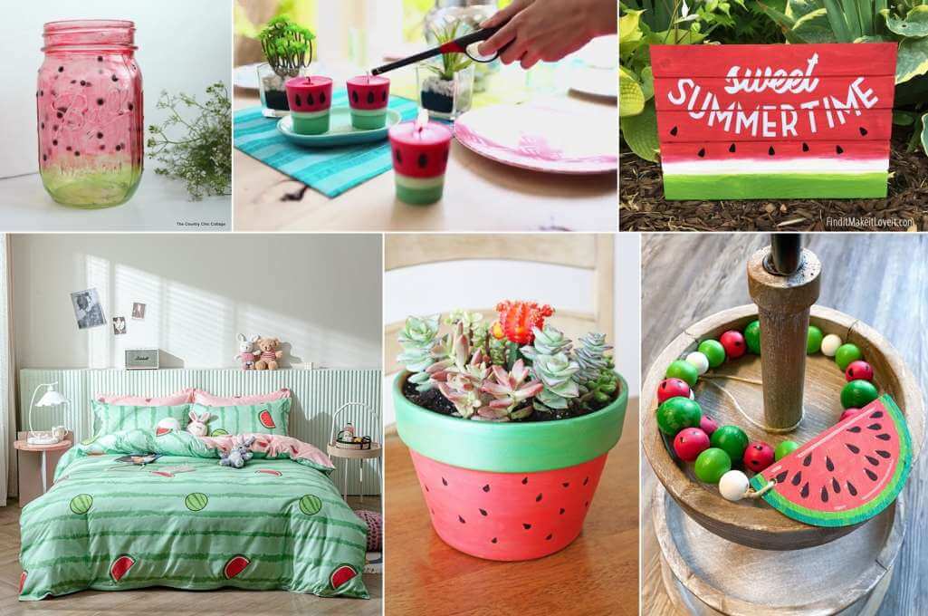 diy watermelon decor projects