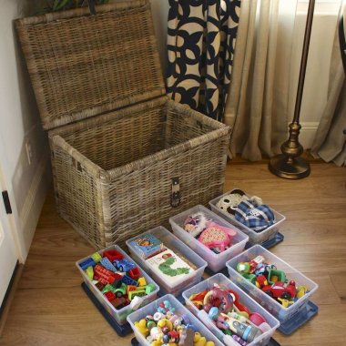 Living Room Toy Storage Ideas