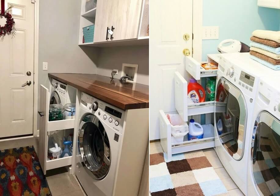 Laundry Room Detergent Storage Ideas