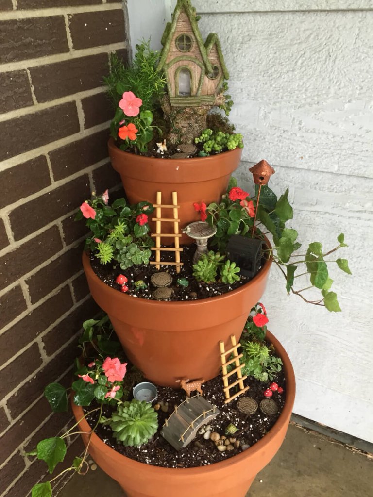 Tiered Planter Ideas