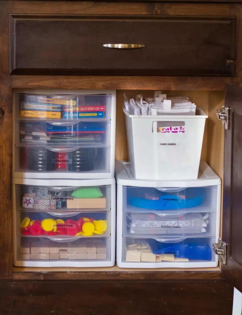 Board Game Storage Ideas