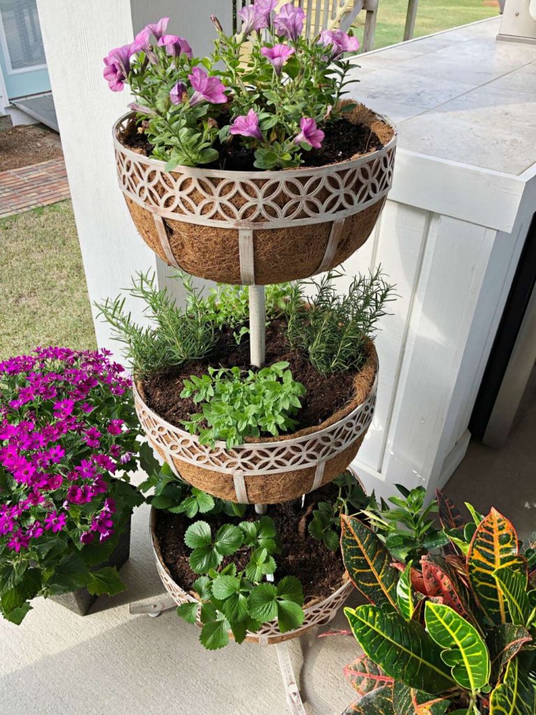 Tiered Planter Ideas