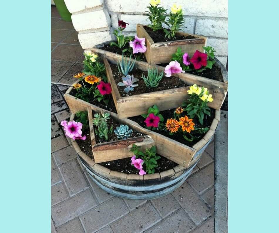 Tiered Planter Ideas