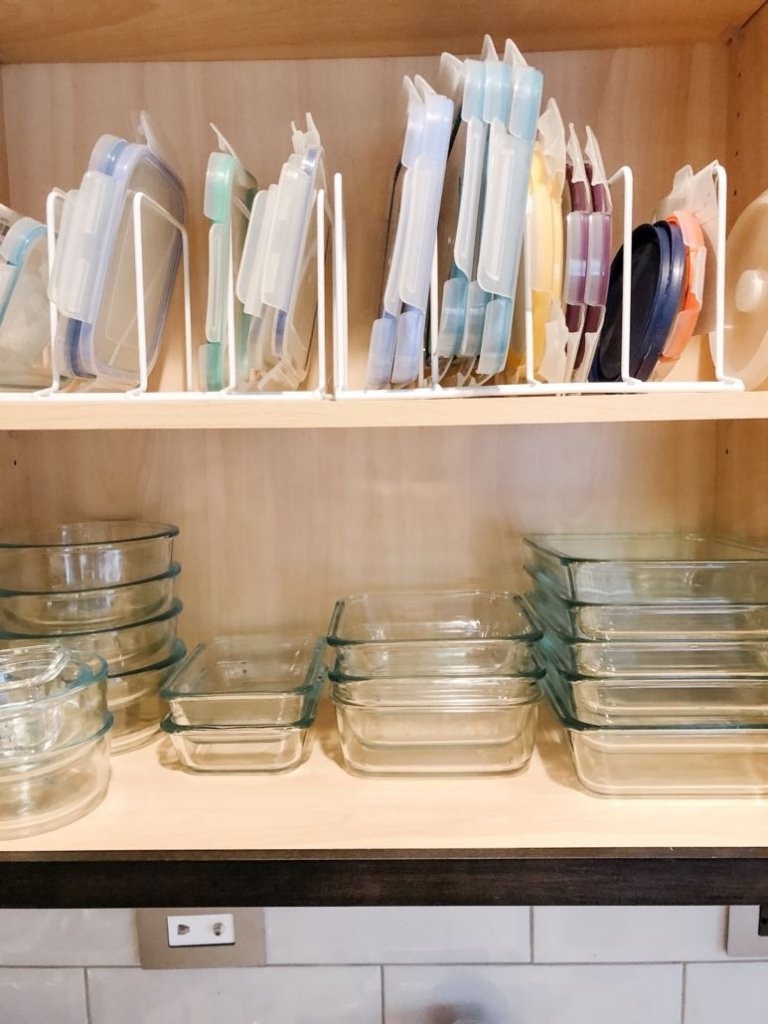 Tupperware Lid Organization Ideas