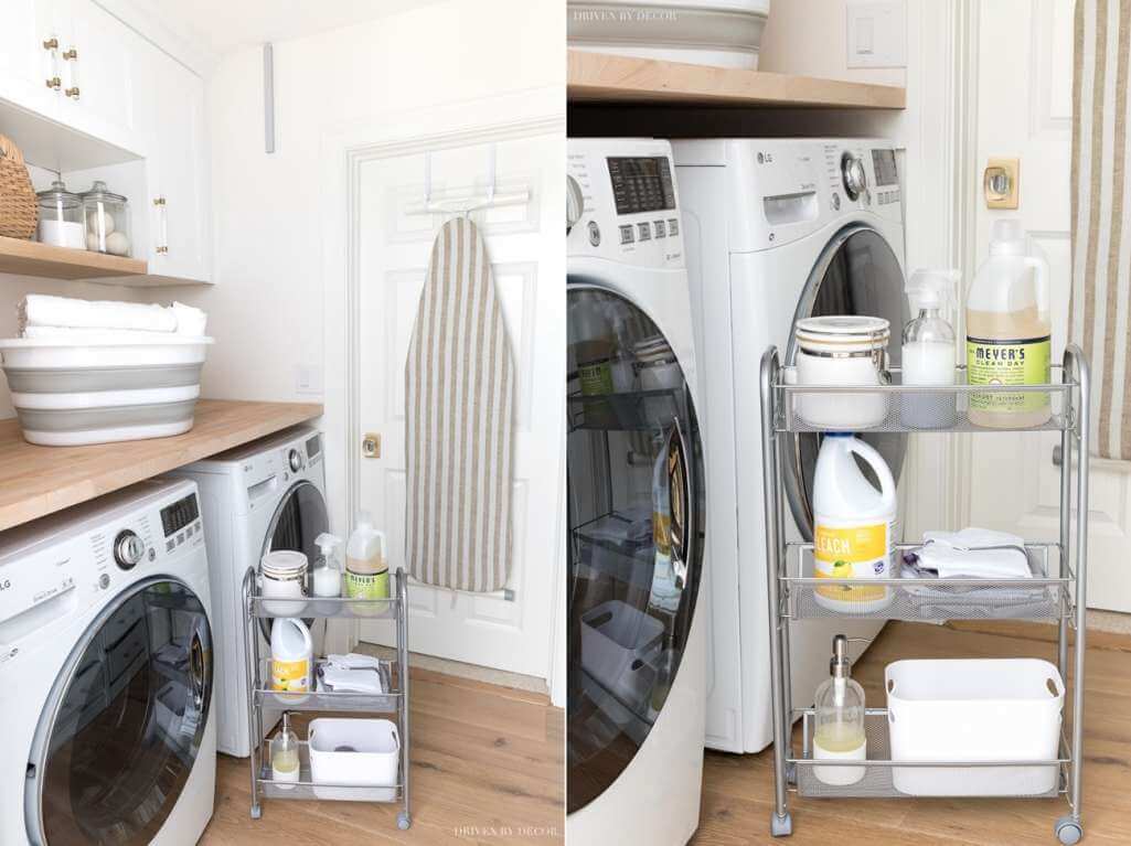 Laundry Room Detergent Storage Ideas