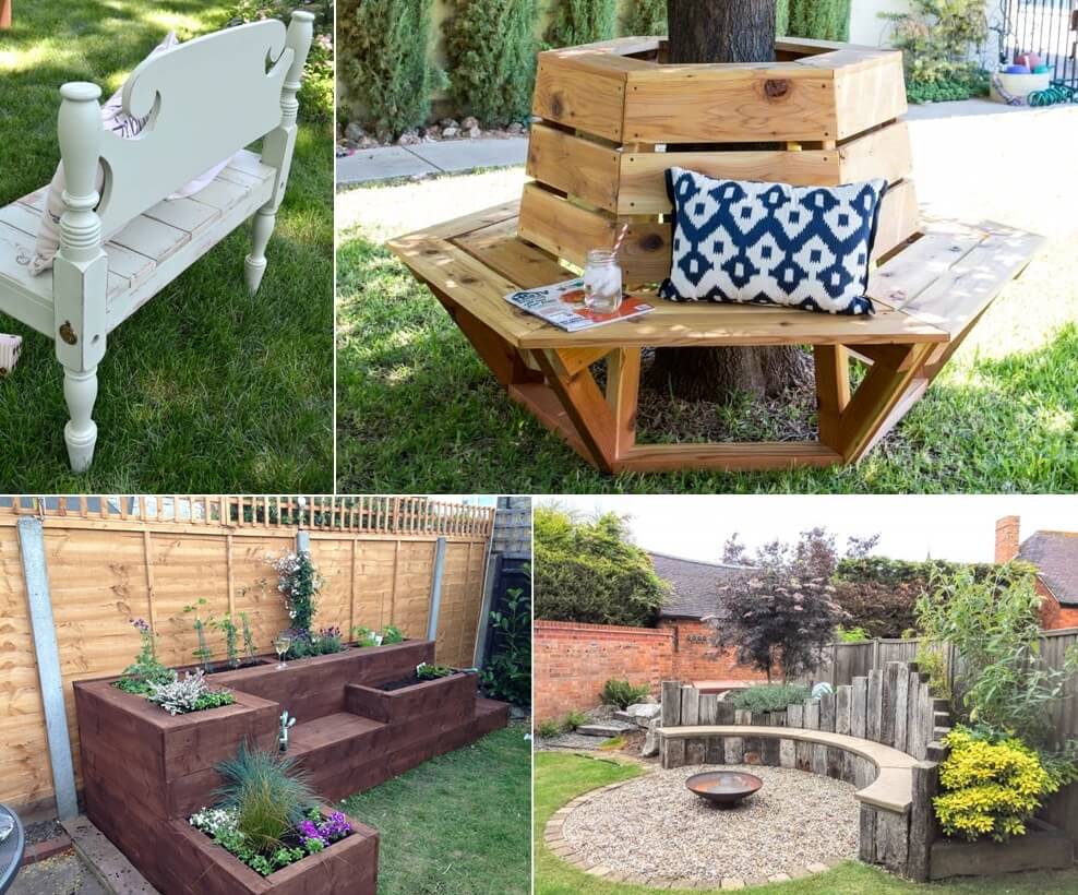 DIY Garden Seating Ideas