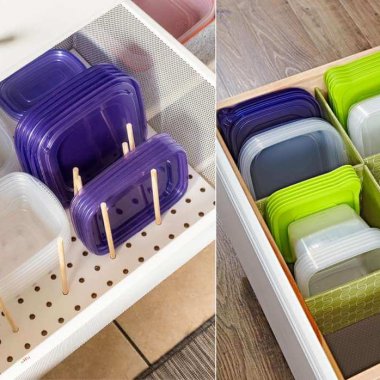 Tupperware Lid Organization Ideas