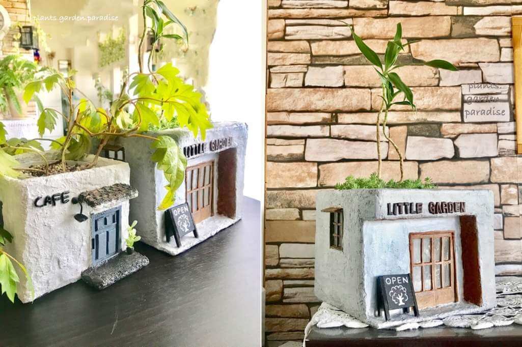 DIY Cement Planter Ideas