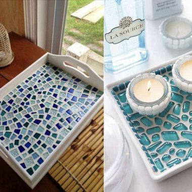 DIY Serving Tray Makeover Ideas