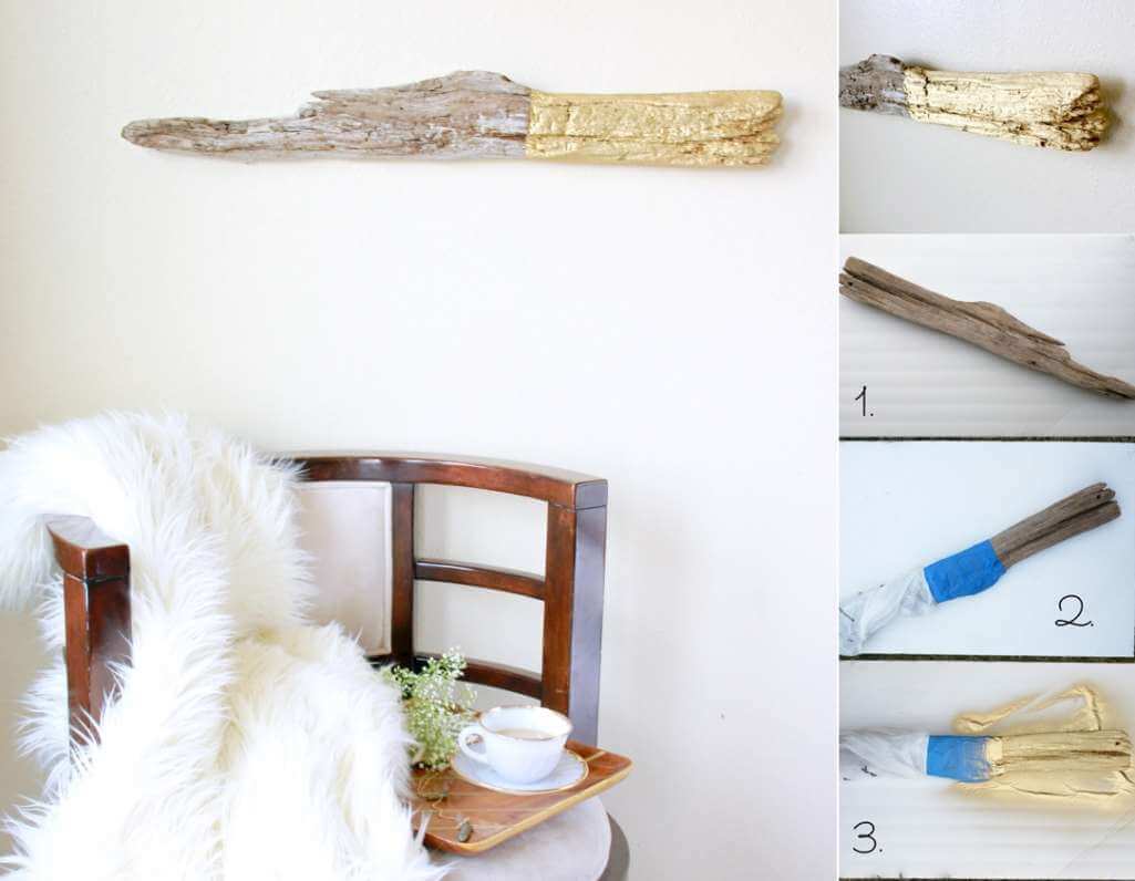 driftwood wall art