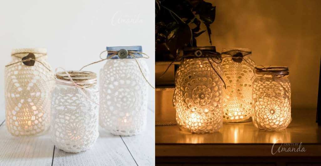 Mason Jar Luminaries