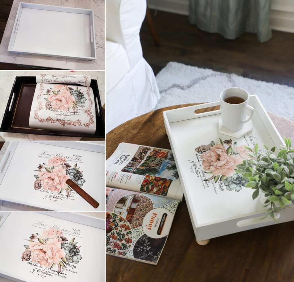 DIY Serving Tray Makeover Ideas