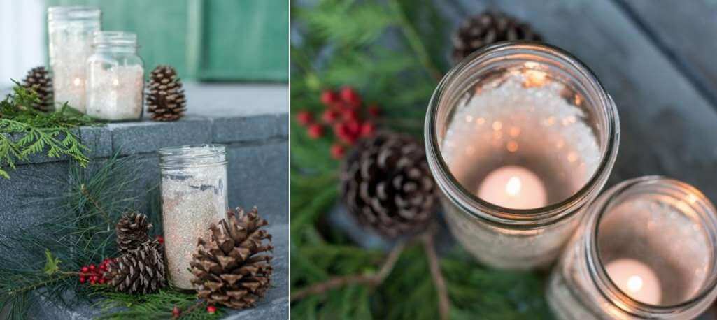 Mason Jar Luminaries