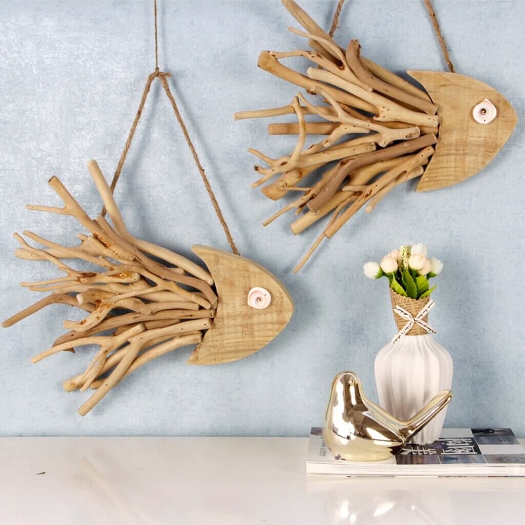 driftwood wall art