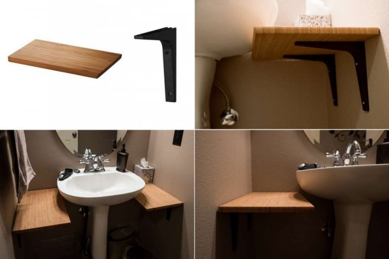 Storage Solutions for Bathrooms With No Counter Space