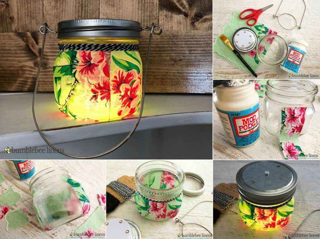 Mason Jar Luminaries