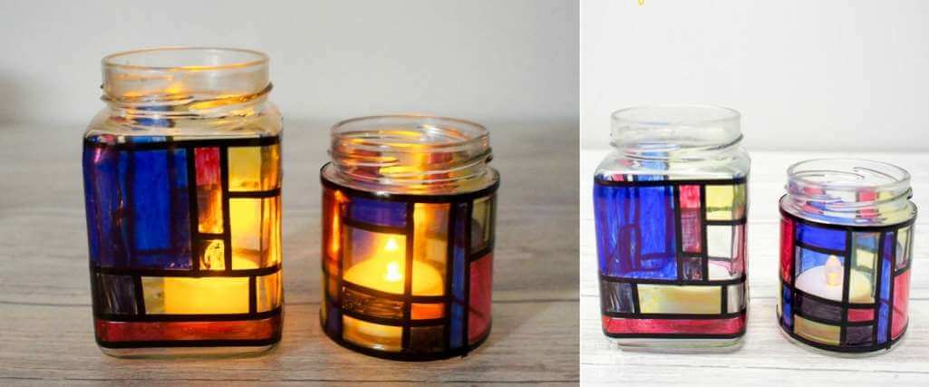 Mason Jar Luminaries