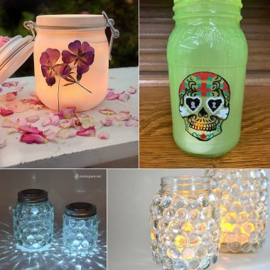 mason jar luminaries