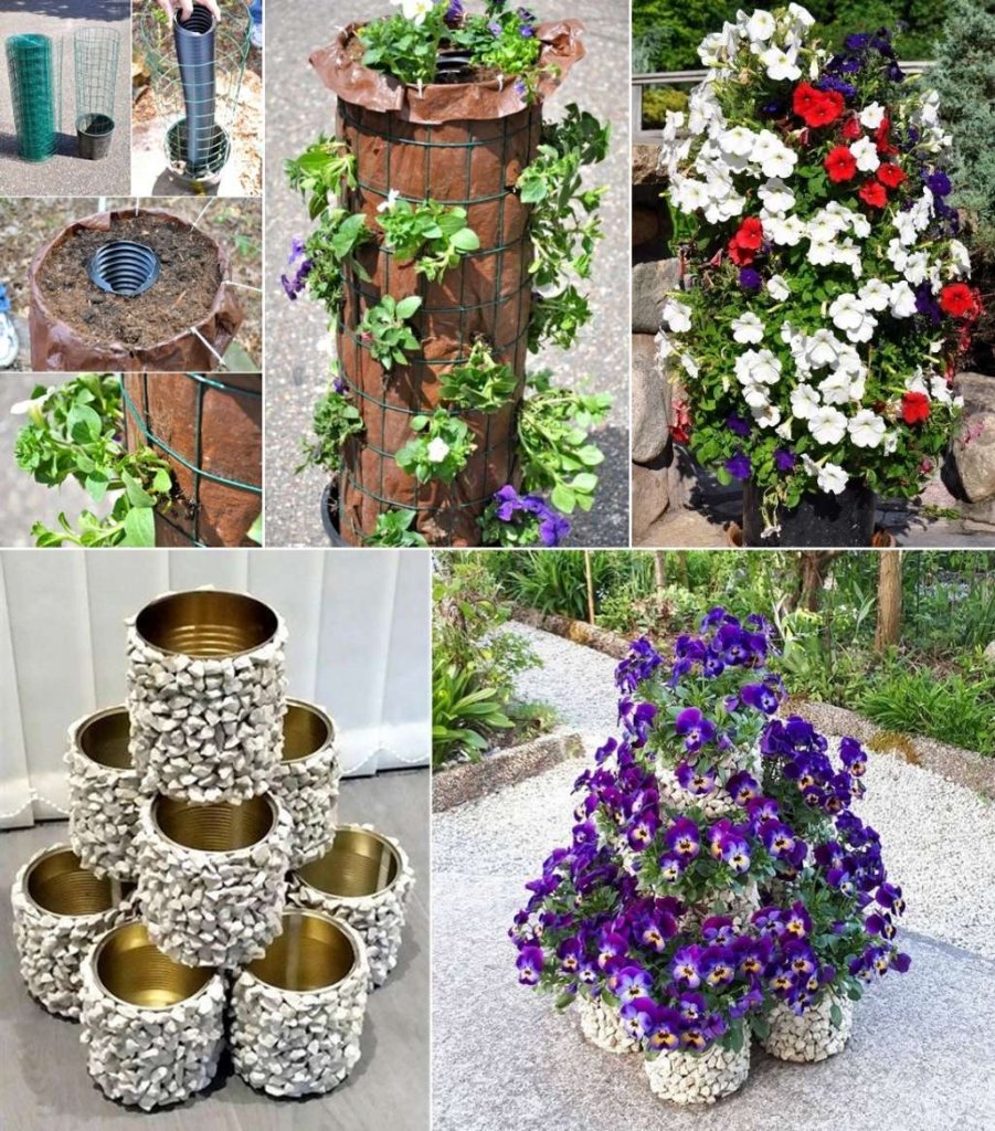 Flower Tower Ideas