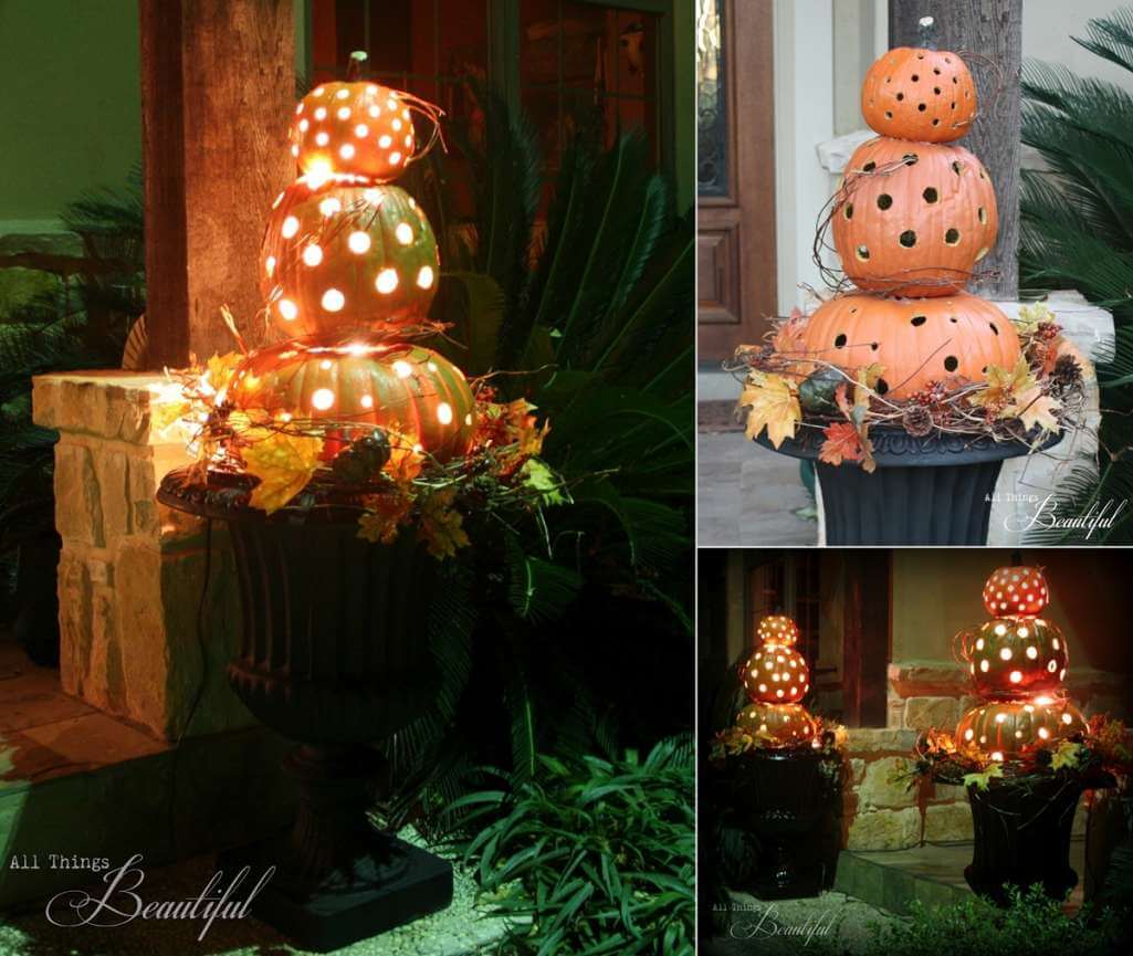 Fall Topiary Ideas 