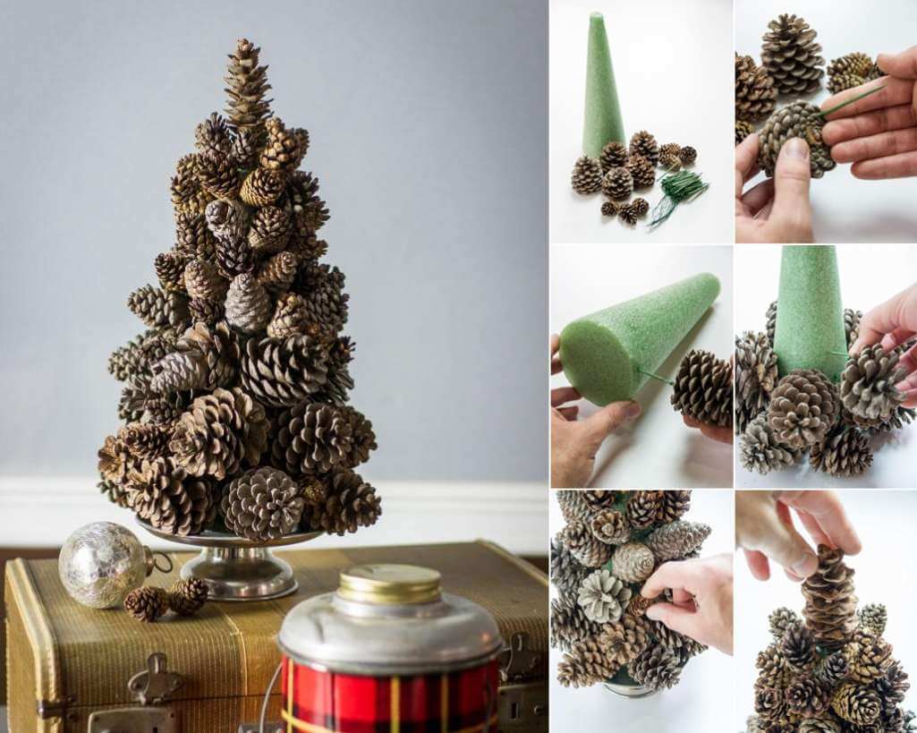 Foam Cone Fall Decor Projects