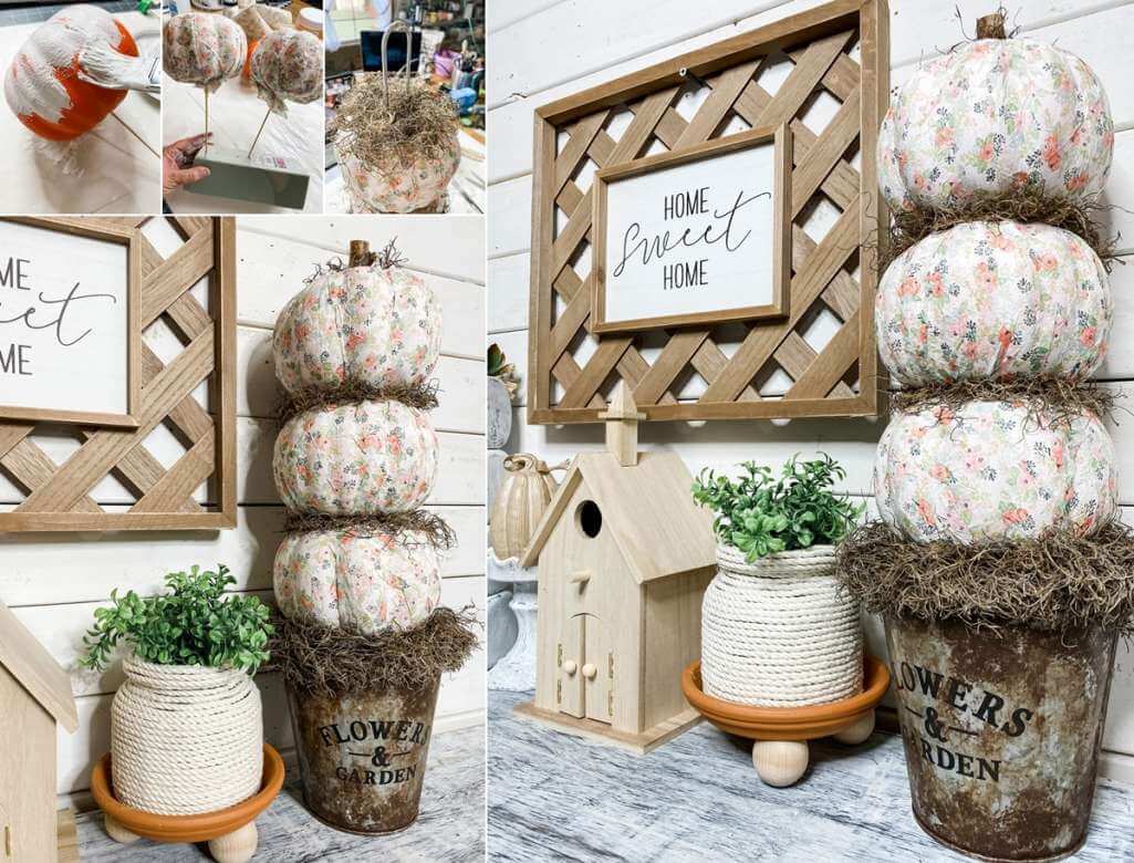 Fall Topiary Ideas