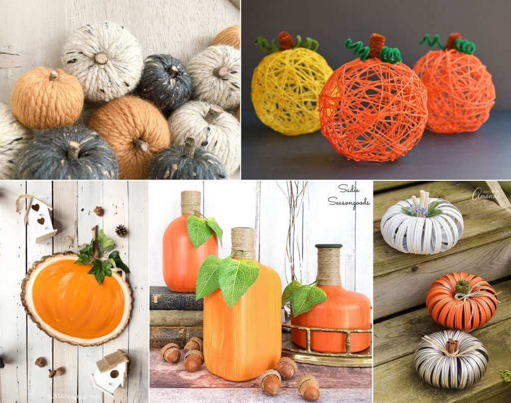 Pumpkin Crafts for Autumn Decor