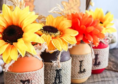 Fall Mason Jar Crafts