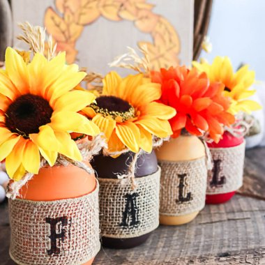 Fall Mason Jar Crafts