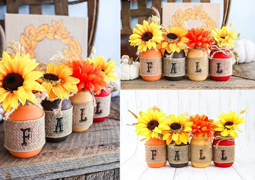 Fall Mason Jar Crafts