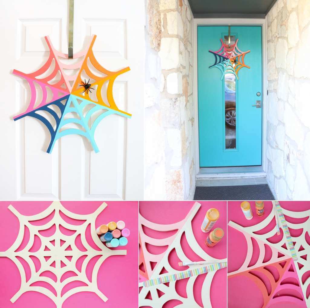 DIY Rainbow Halloween Decor Ideas