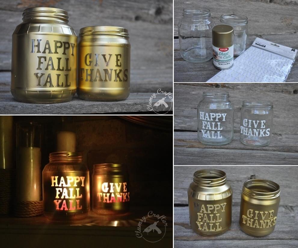 Fall Mason Jar Crafts