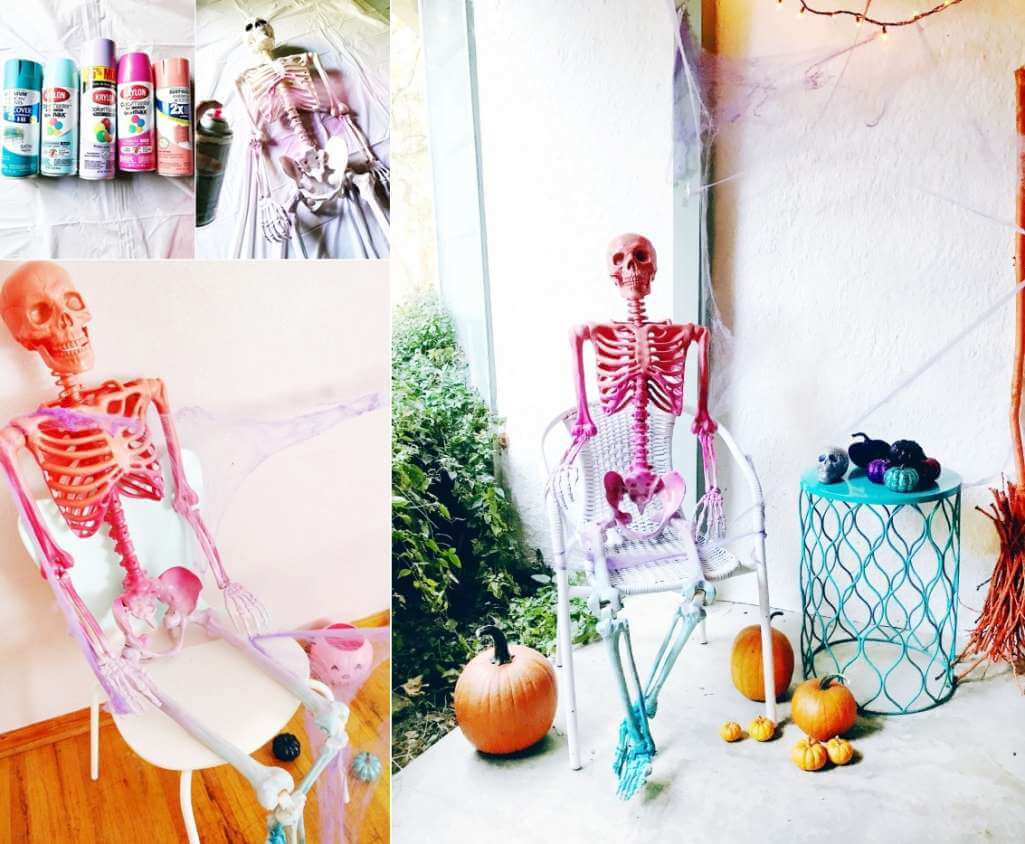 DIY Rainbow Halloween Decor Ideas