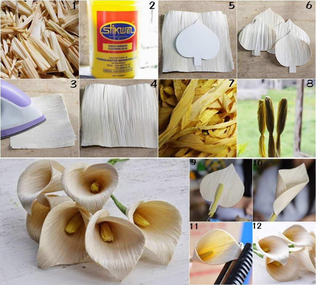 Decorating with Corn Husk