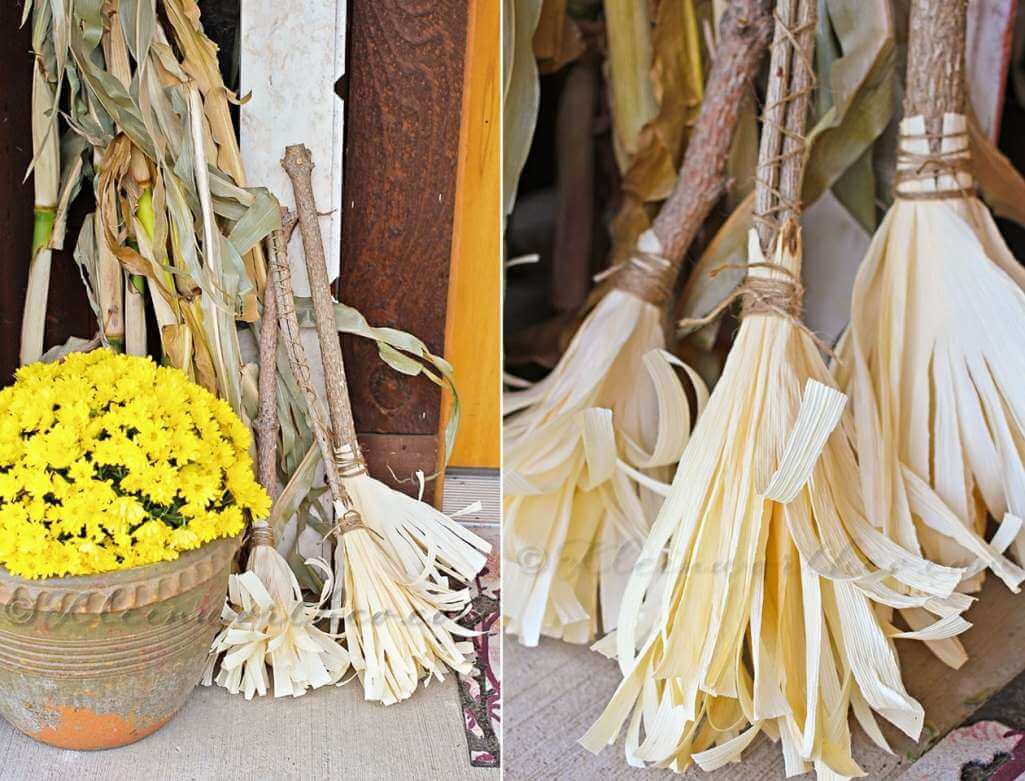 Decorating with Corn Husk