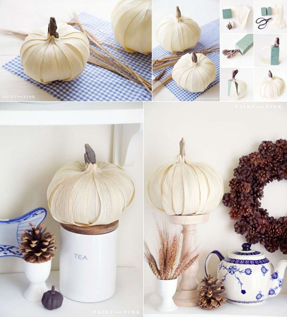 Decorating with Corn Husk